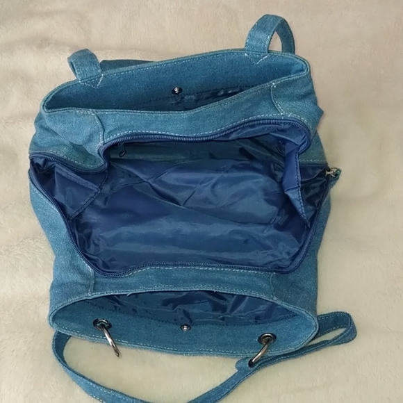 Purse, cotton and polyester material construction - Picture 4 of 5